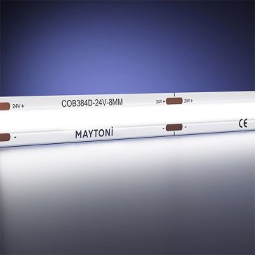 Светодиодная лента Белый COB 24V 12W/m 384Led/метр 201077 Ultra 6000K