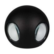 светильник   8W Белый теплый 021818 LGD-Wall-Orb-4B 4 широких луча  220V IP54 круглый накладной черный Уценка!!! с витрины