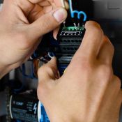 Блок управления четырехканальный Relay-4M 4000W на DIN рейку