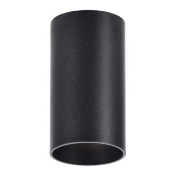 Накладной светильник без лампы IEK LIGHTING 4001 LT-UPB0-4001-GU10-1-K02 GU10 цилиндр черный