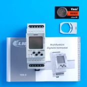 Термостат TER-9/230, AC 230V, цифровой термостат + встроенный таймер, программируемый 8595188124478