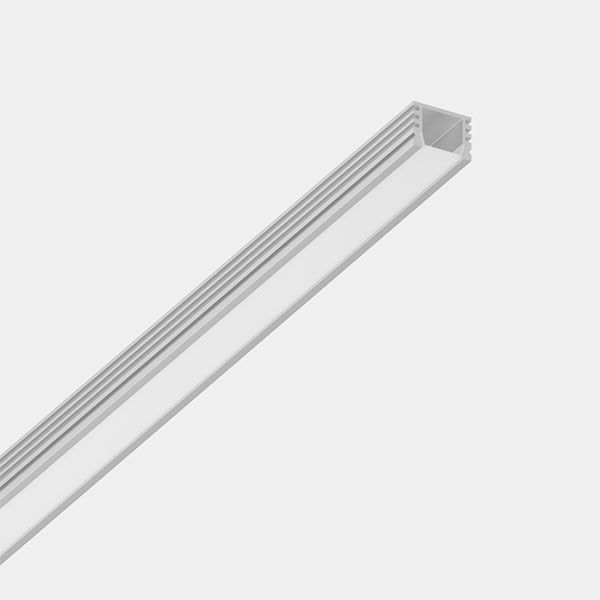 комплект профиля с экраном SF-1612-3MT П-образный накладной 00-00031954 серебро
