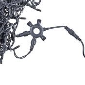 Соединитель для гирлянд круговой UL-00013230 UTC-F90 Y6 BLACK черный 1 вход-5 выходов IP67