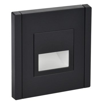 подсветка светильник Белый дневной 3W FP157 черный FP-FL20-K02 FORTE&PIANO IEK встраиваемый в подрозетник