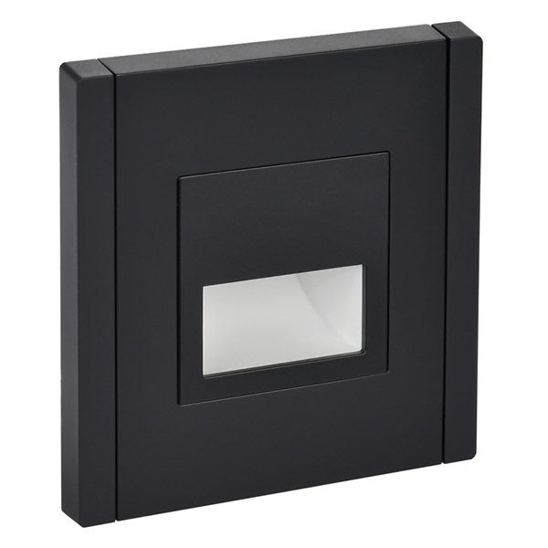 подсветка светильник Белый дневной 3W FP157 черный FP-FL20-K02 FORTE&PIANO IEK встраиваемый в подрозетник