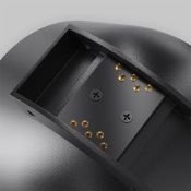 Светильник Белый дневной 12W Чаша/Cup Parity 120deg TR124B-12W4K-B подвесной для текстильной системы черный