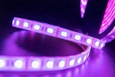 Светодиодная лента RGB 5060 12V 14.4W/m 60Led/метр герм (силиконовая трубка) 00-00009268 SWG560-12-14.4-RGB-68-M IP65