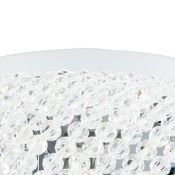 Люстра накладная Osgona без лампы Monile 704034 3х40W E14 круглая хром/прозрачный