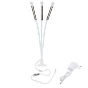 Фитосветильник  18W UL-00008904 ULT-P33-18W-SPLE-TM-60 IP40 WHITE TRIPLE на прищепке с таймером IP40