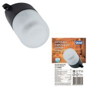 Накладной светильник без лампы UL-00013473 UWL-K02R 60W-E27 IP65 BLACK цилиндр черный