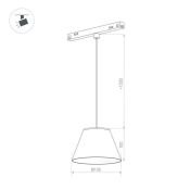 Трековый светильник   5W Белый дневной 036386 MAG-ORIENT-OLLAS-HANG на магнитный шинопровод белый