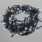 гирлянда НИТЬ  4.5W Белый UL-00013213 ULD-F90PRO S10M-100-TBK WH, черный провод 10 м. 220V, 100 Led, IP67, с мерцанием без вилки