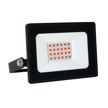 прожектор Красный 20W UL-00011651 ULF-Q517 20W-RED IP65 220-240V BLACK