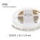 Светодиодная лента Белый 3528 12V  9.6W/m 120Led/метр 31BL Стандарт 8мм блистер