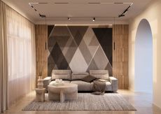 Трековый светильник однофазный   9W Белый-MIX SMART LINEAR DK8003-BK IP20 на шинопровод управляемый черный