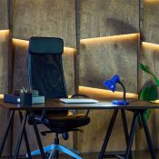 светильник настольный без лампы TLI-225 BLUE E27 UL-00001804 синий