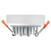 Встраиваемый светильник   6W Белый дневной  020811  LTD-80R-Opal-Roll 2x3W 220V IP40 круглый белый
