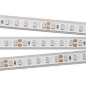 Светодиодная лента Желтый 3528 24V  9.6W/m 120Led/метр герм (силиконовая трубка+смола)