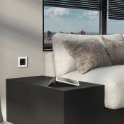 Рамка стеклянная 1 пост WERKEL Senso W0013101 белый