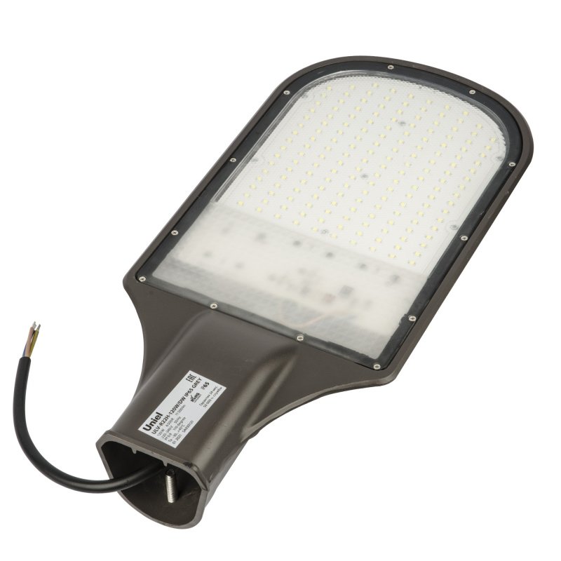 светильник 120W Белый UL-00009519 ULV-R22H-120W-6500K IP65 консольный серый