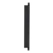 Рамка металлическая 1 пост IEK BRITE BR-M12-M-21-K02 РУ-1-1-Бр черный RE AL