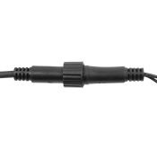 гирлянда НИТЬ  4.5W Белый UL-00013213 ULD-F90PRO S10M-100-TBK WH, черный провод 10 м. 220V, 100 Led, IP67, с мерцанием без вилки