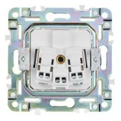 Штепсельная розетка встраиваемая IEK SKANDY 16А SK-R11-16-K48 SK-R05T с з/к без з/ш титан