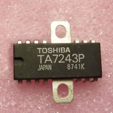 микросхема TA7243P