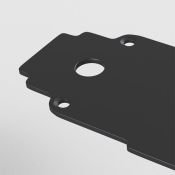 Заглушка торцевая встраиваемая S35 TRA004EC-22B чёрный