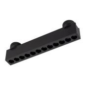 Трековый светильник   8W Белый-MIX ART-INBELT-DOTS-L210 051211 IP20 на шинопровод черный DALI