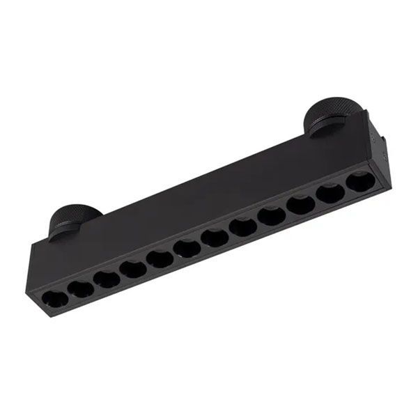 Трековый светильник   8W Белый-MIX ART-INBELT-DOTS-L210 051211 IP20 на шинопровод черный DALI