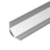 алюминиевый профиль с экраном ARH-KANT-H30-2000 ANOD+OPAL 036771