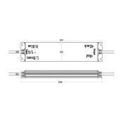 Блок питания (AC-DC) 24V 100W 00-00045140 MTPW2-100-24 герм IP67 металл