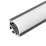 алюминиевый профиль SL-KANT-H10-2000 BLACK 049014