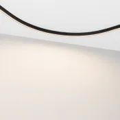 Магнитный трековый светильник 16W Белый дневной MAG-MICROCOSM-FLAT-ELASTIC-L2000 100deg 24V черный 043251
