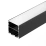 алюминиевый профиль ARH-LINE-M-5050-2000 BLACK 053403