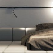 Трековый светильник   2W Белый теплый AIR SPOT DK5313-BK IP20 на магнитный шинопровод черный