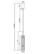 Подвесной светильник   8W Белый теплый MOD272PL-L12B3K1 Ордо/Ordo 220V IP20 цилиндр дымчатый