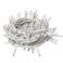 гирлянда НИТЬ  4.5W Белый теплый UL-00013242 ULD-F90PRO S10M-100-SWK WW, белый провод 10 м. 220V, 100 Led, IP67, без мерцания без вилки