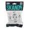 Штепсельная розетка встраиваемая IEK SKANDY 16А SK-R14-16-K01 SK-R04W с з/к без з/ш арктический белый