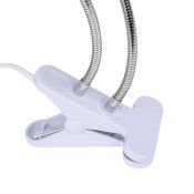 Светильник настольный для фитоламп UL-00010305 TLI-281 WHITE E27x2 PLANT белый на прищепке IP20