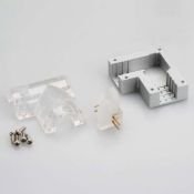 Соединитель угловой для гибкого неона ARL-CLEAR-U15-90 (26x15mm) 022702