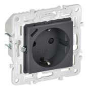 Штепсельная розетка встраиваемая IEK SKANDY 16А SK-R14-16-U14-018-K48 SK-R17T с з/к и шторками с USB A+C 18Вт титан Штепсельная розетка встраиваемая IEK SKANDY 16А SK-R14-16-U14-018-K48 SK-R17T с з/к и шторками с USB A+C 18Вт титан