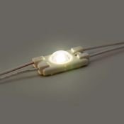 Светодиодный модуль герм. 1led Белый холодный 2835smd 12V линейный с линзой ELF-SOL+ 1 2835 CW