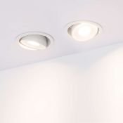 Встраиваемый светильник   9W Белый дневной 028146 CL-SIMPLE-R78-9W 45deg 220V IP20 поворотный  круглый белый