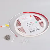 Светодиодная лента  Белый теплый 2835 24V 14W/m 308Led/метр герм (SEW - матовое силиконовое покрытие) 045289 RTW-SEW-A308-10mm 3000K IP65