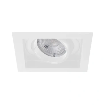 Встраиваемый светильник  12W Белый теплый 057914 MS-VORTEX-BUILT-S90x90 (WH-WH, 40 deg, 230V) IP20 поворотный прямоугольный белый