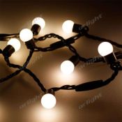 гирлянда фигурная  7W Белый теплый 025584 ARD-BALL-CLASSIC-D17.5-10000-BLACK-100LED 230V IP65