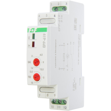 Реле контроля тока EPP-619-02 2-16A  для систем автоматики ЕА03.004.014