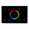 Панель встраиваемая Sens 028403 SMART-P83-RGB Black (230V, 4 зоны, 2.4G)